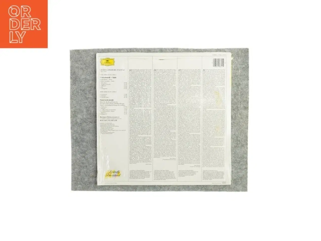 Billede 2 - Water Music Suite Vinylplade