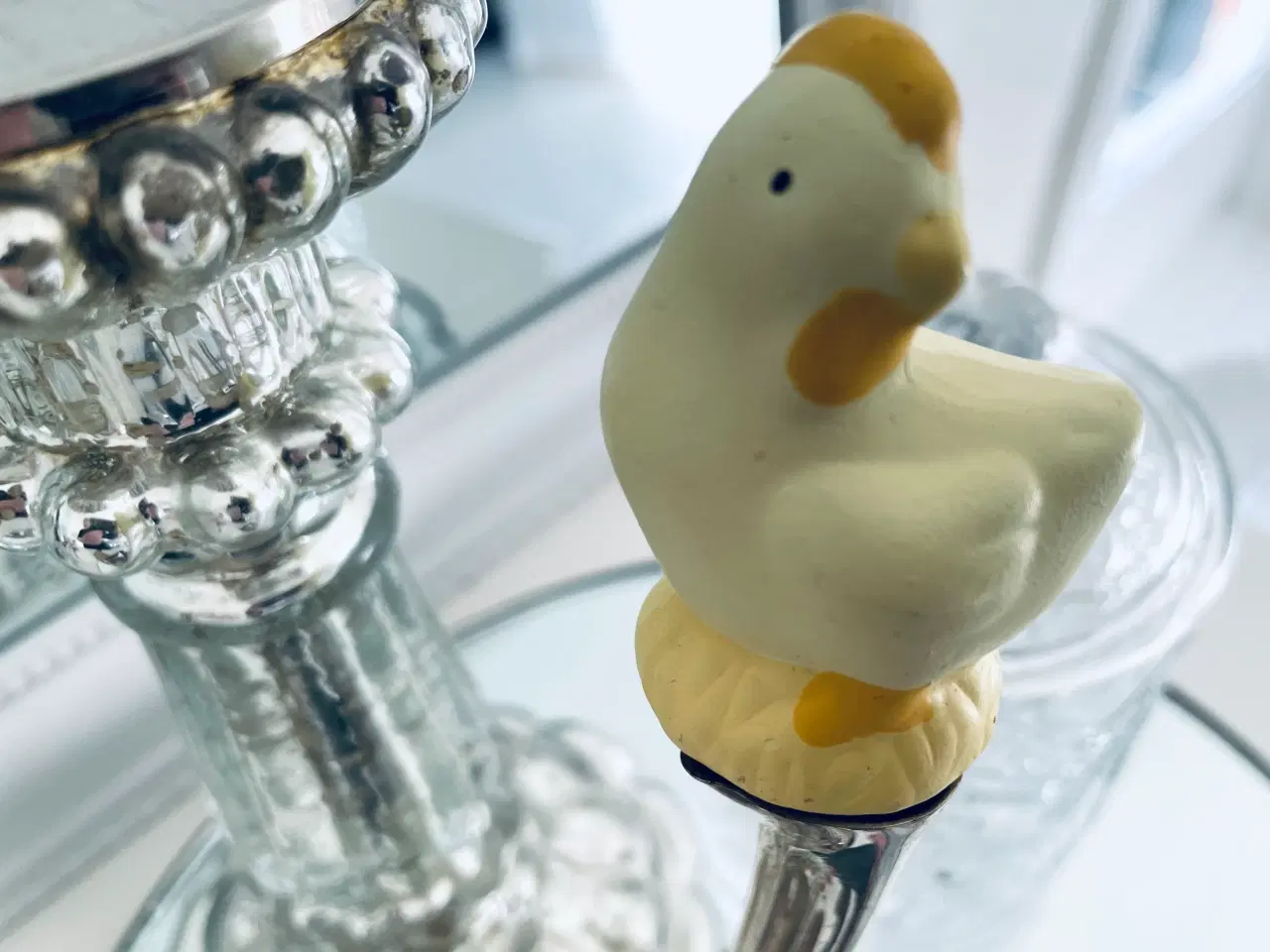 Billede 5 - 2 stk. blomsterpinde påske dekoration