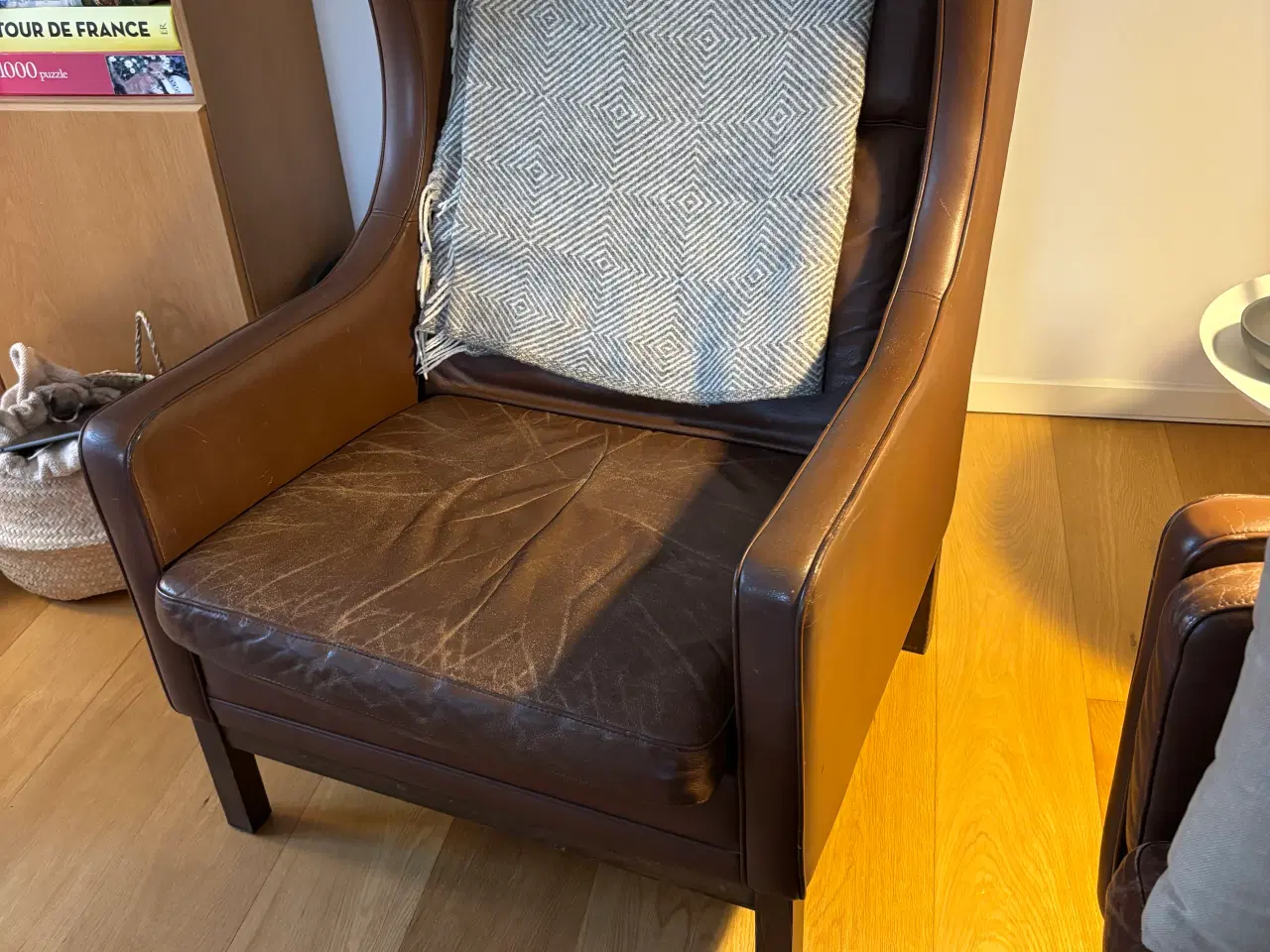 Billede 4 - Læder stue Mogens Hansen