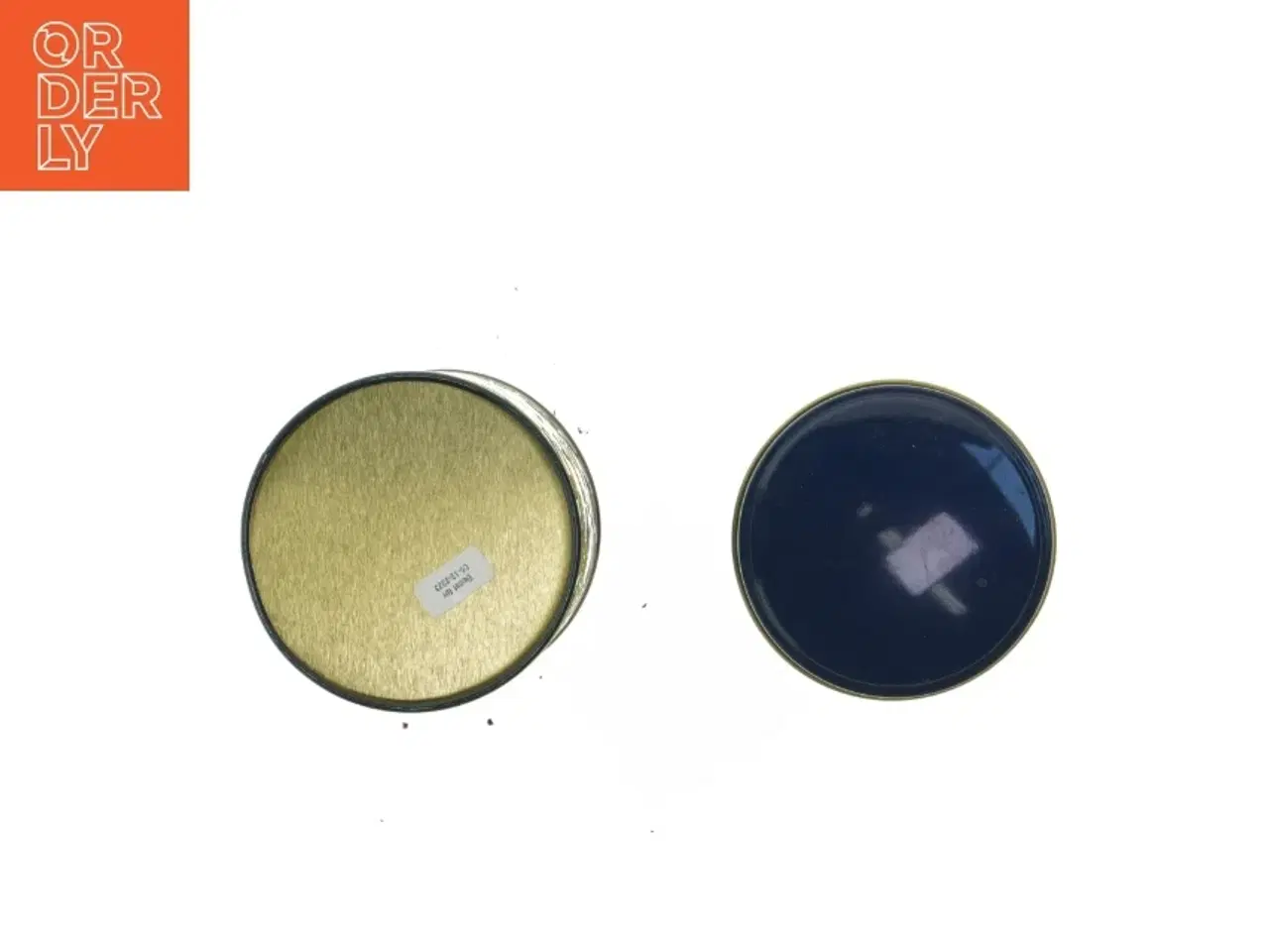 Billede 4 - Østerlandsk Copenhagen tedåse (str. Ø. 8,5 cm. længde. 15 cm)