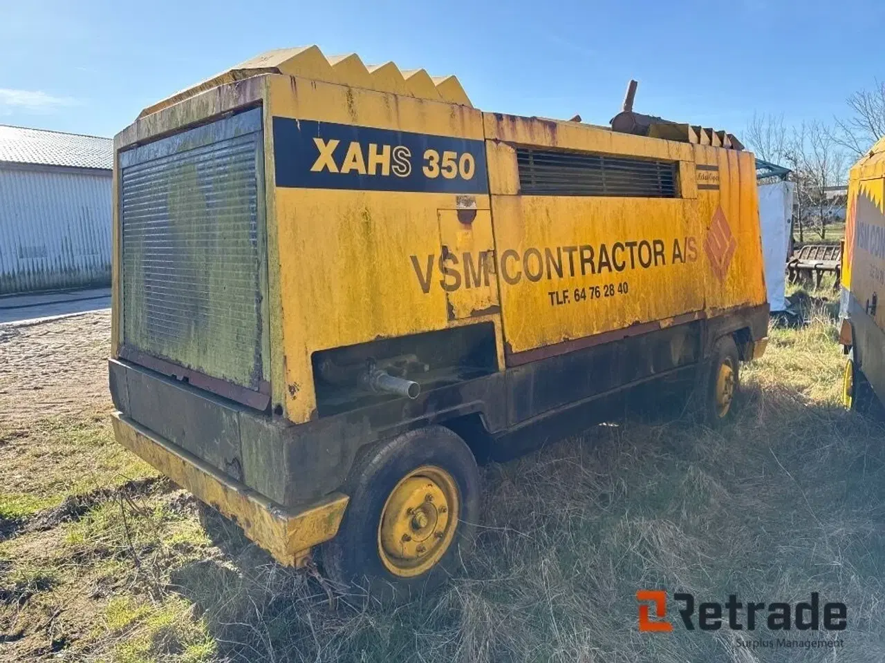 Billede 3 - Atlas Copco XAH S350 DD Højtryks kompressor