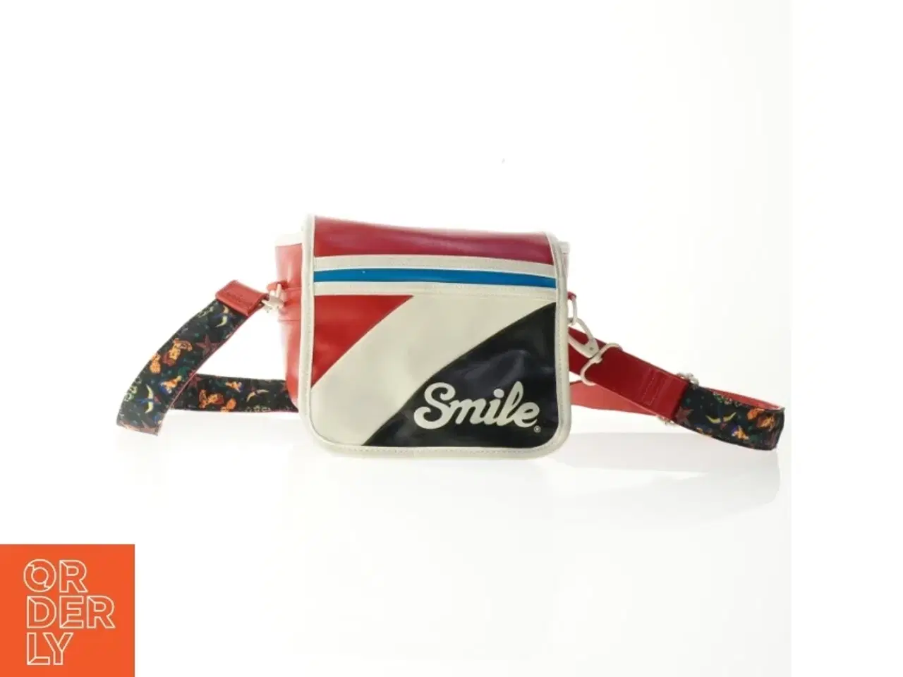 Billede 1 - Smart Kamera skuldertaske med farverigt design fra Smile (str. 23 x 16 cm)