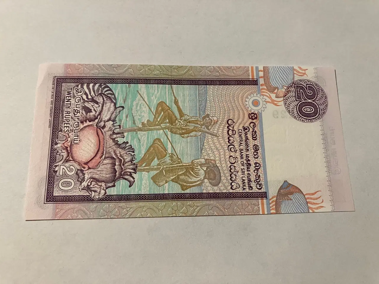 Billede 2 - 20 Rupees 1991 Sri Lanka