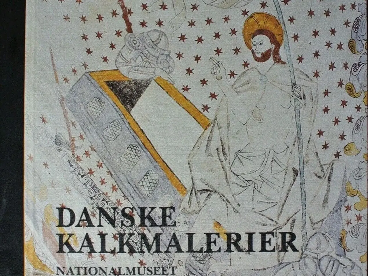 Billede 1 - danske kalkmalerier 1475-1500 - sengotik, red. af 