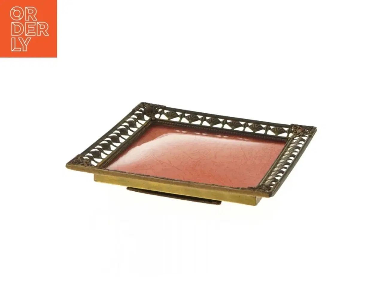 Billede 3 - Dekorativ ramme med glasfront (str. 17x17 cm)