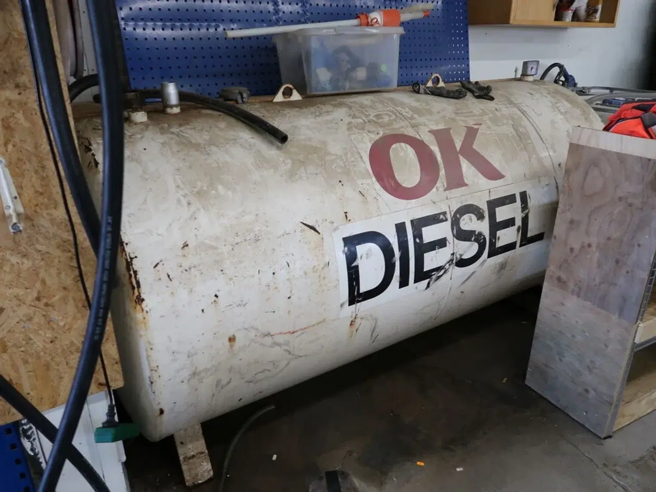 Billede 5 - Dieseltank med pumpe WILTEC CYB600TI
