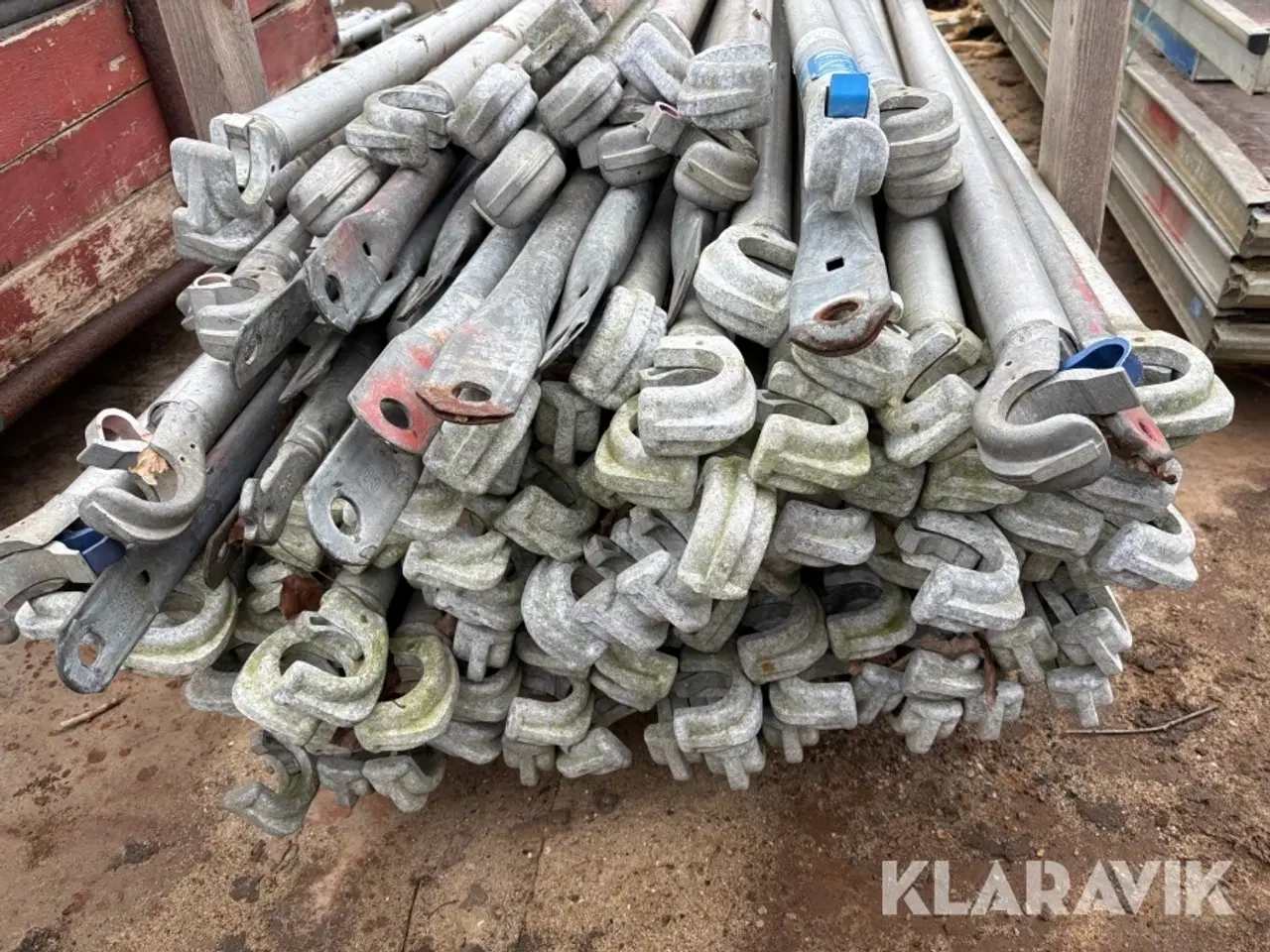 Billede 10 - Stillads Jumbo og andre rullestillads diverse andet 8 blandede paller samlet lot