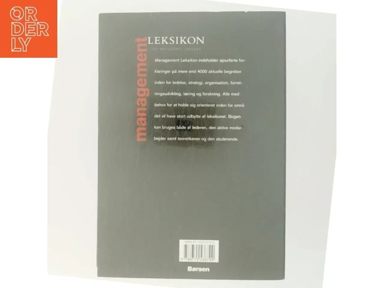 Billede 3 - Management leksikon af Redaktør: Steen Hildebrandt (Bog)
