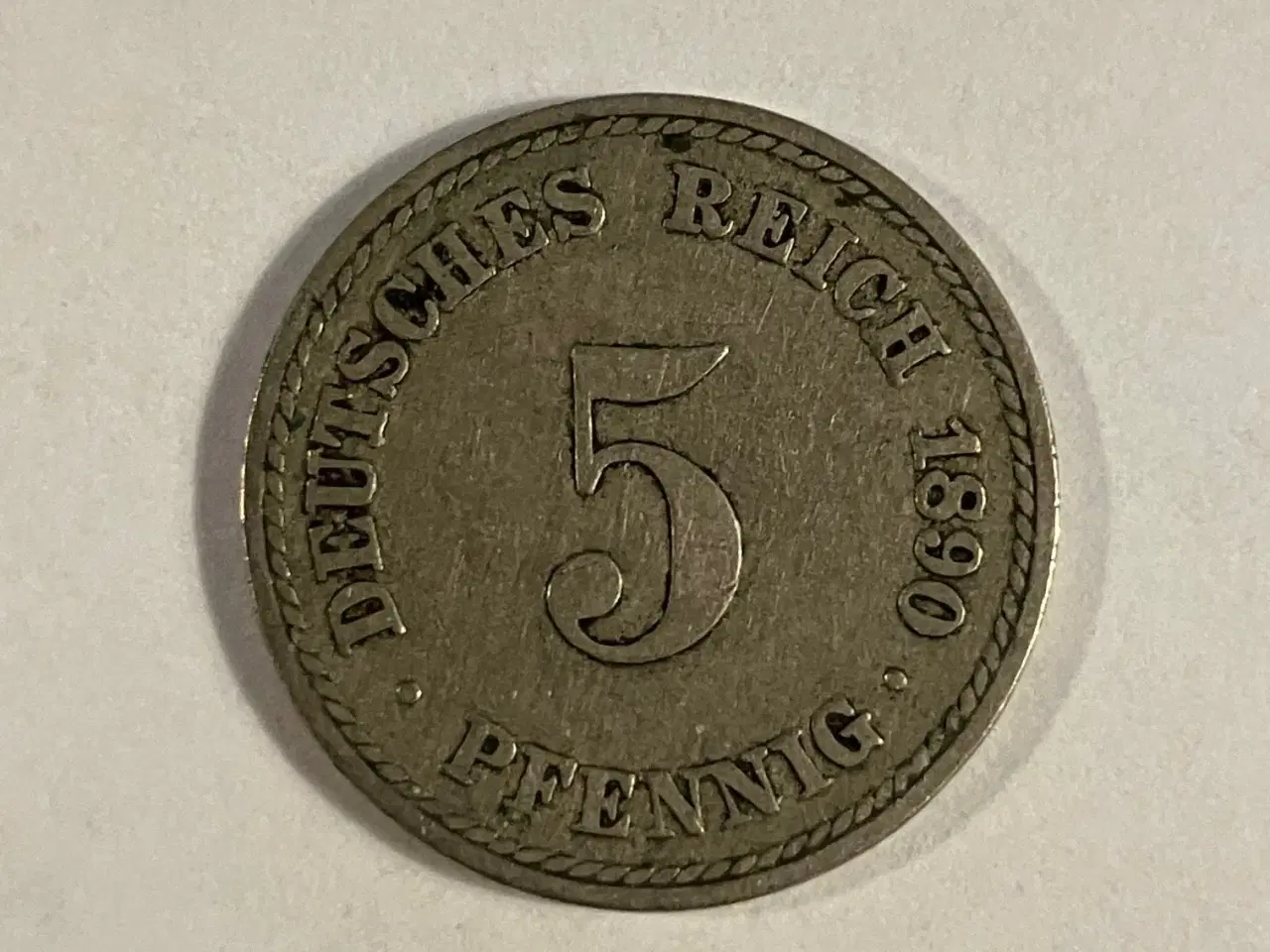 Billede 1 - 5 Pfennig Germany 1890