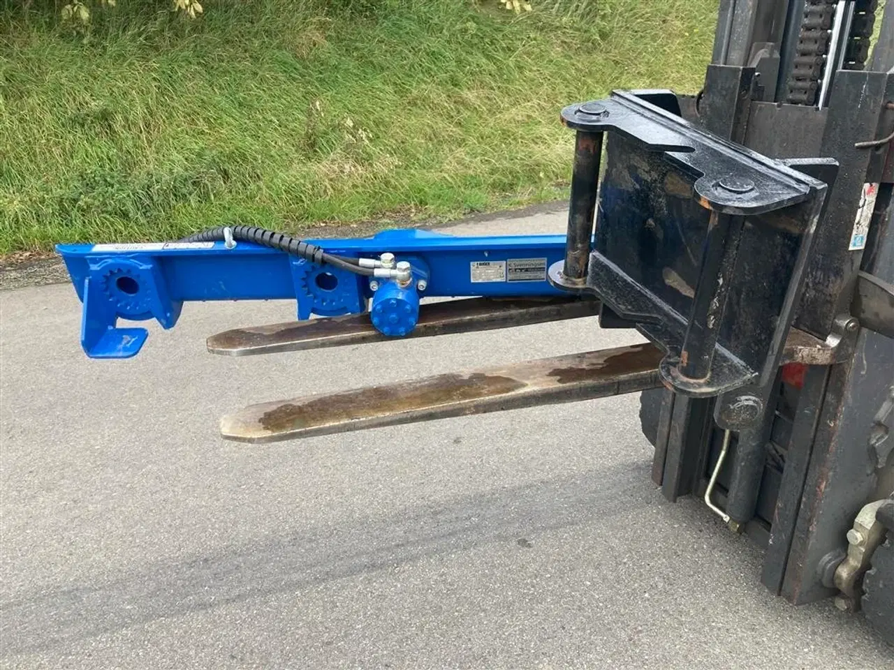 Billede 19 - Auger Torque T 150 Monteret med ophæng der passer på Hydrema skift