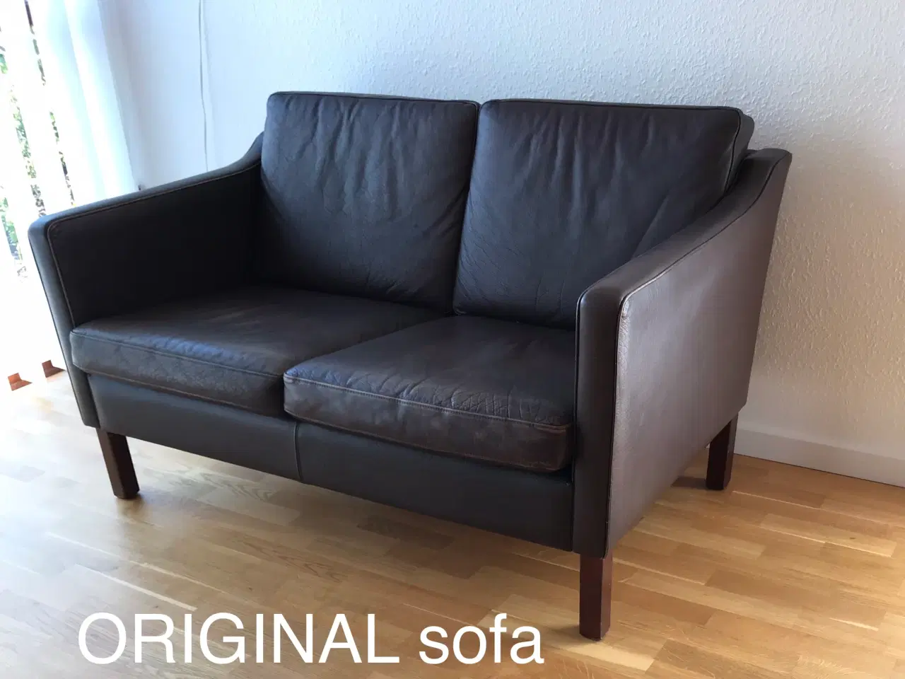 Billede 2 - Lædersofa