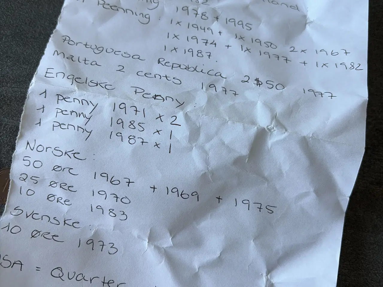 Billede 1 - Udlanske