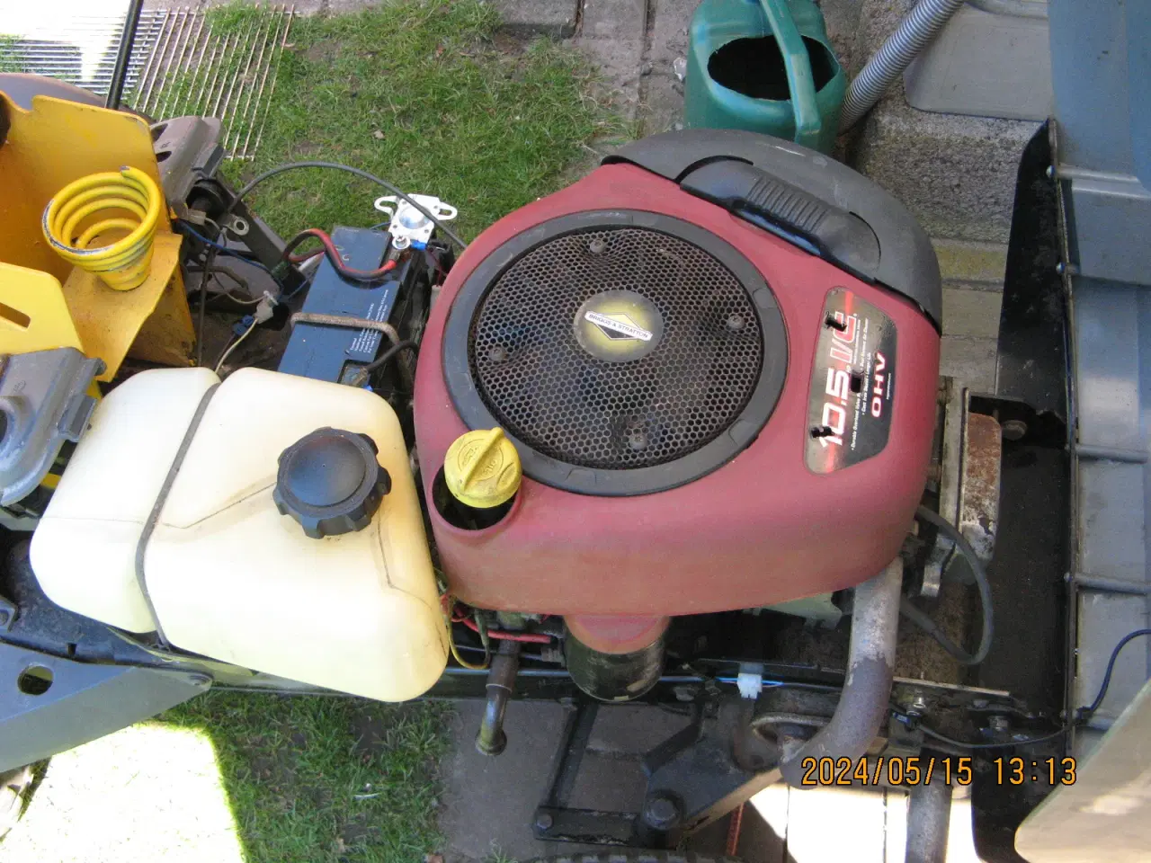 Billede 8 - Stiga traktor med el.rive uden klipper
