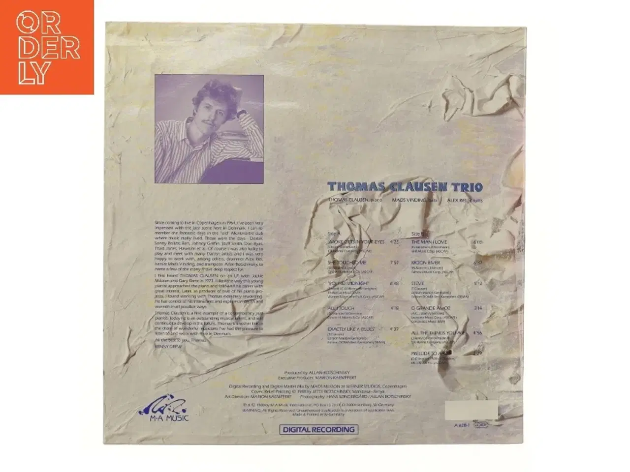 Billede 2 - Thomas Clausen Trio - She Touched Me LP