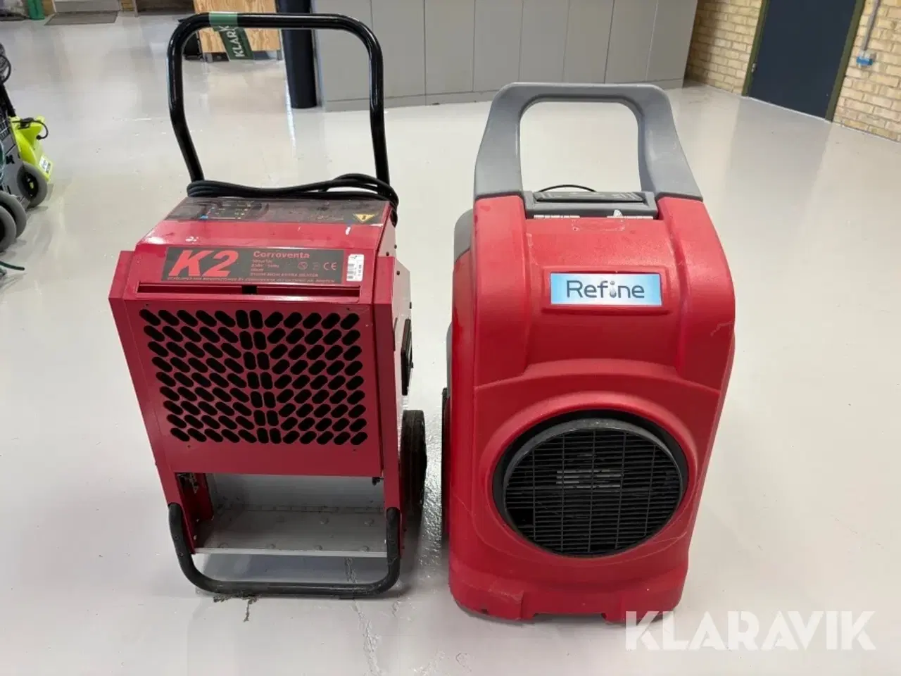 Billede 2 - Affugtere Corroventa / Refine K2 / 125 liter 2 styk