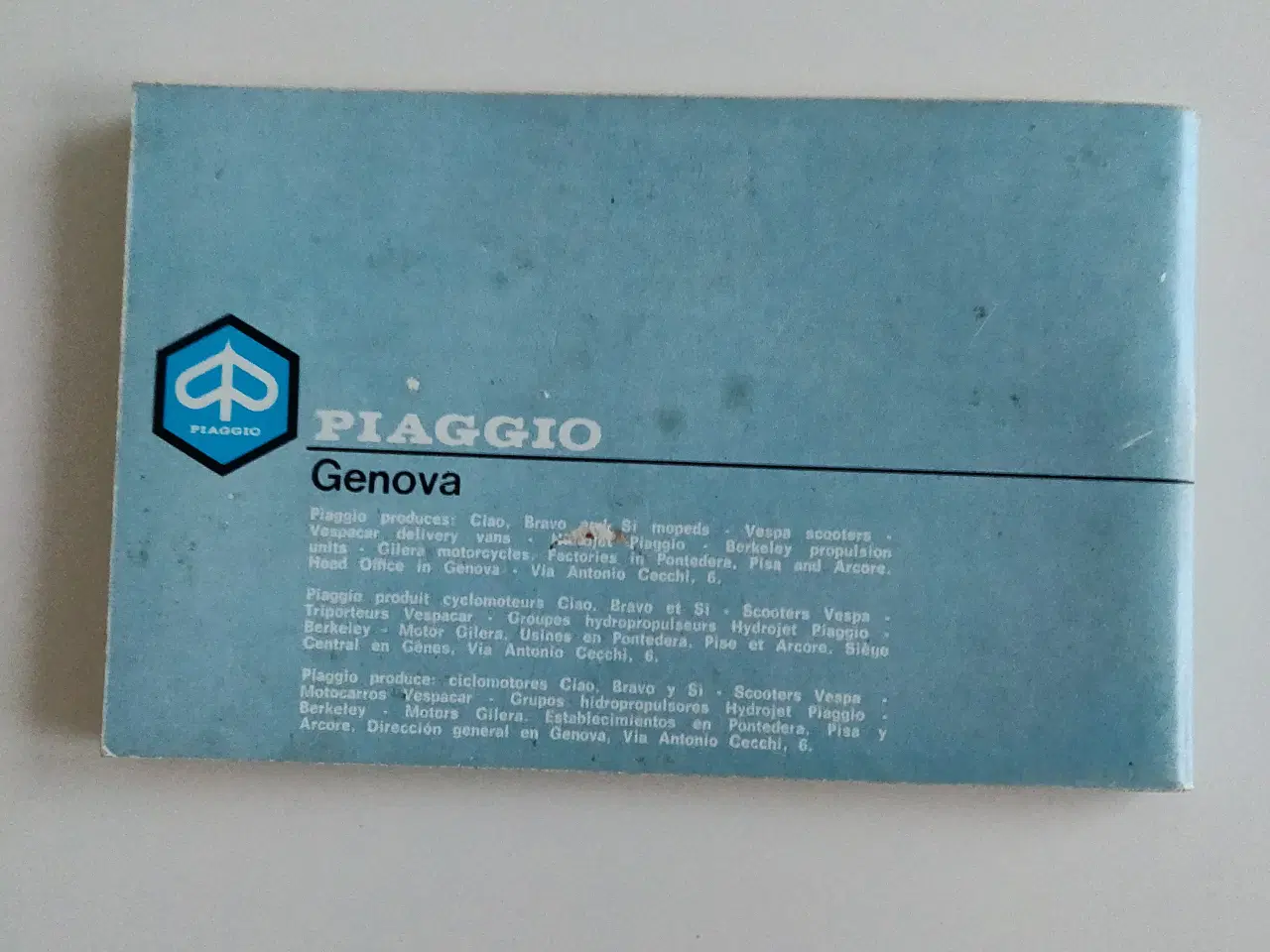 Billede 2 - Instruktionsbog til Ciao Piaggio