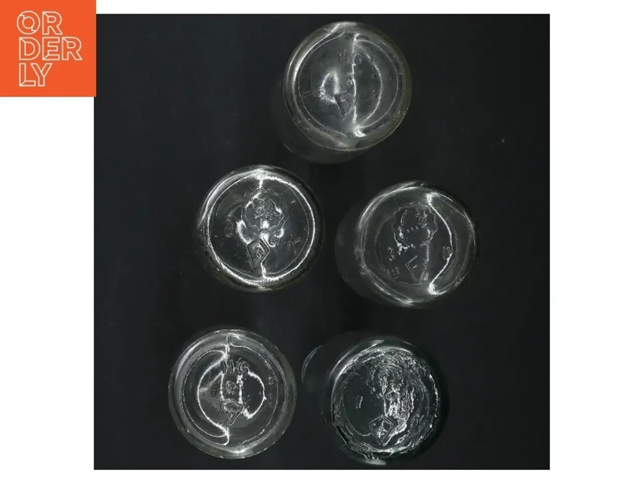 Billede 4 - 5 Genbrugsglasflasker (str. H. 19 cm. 250 ml)