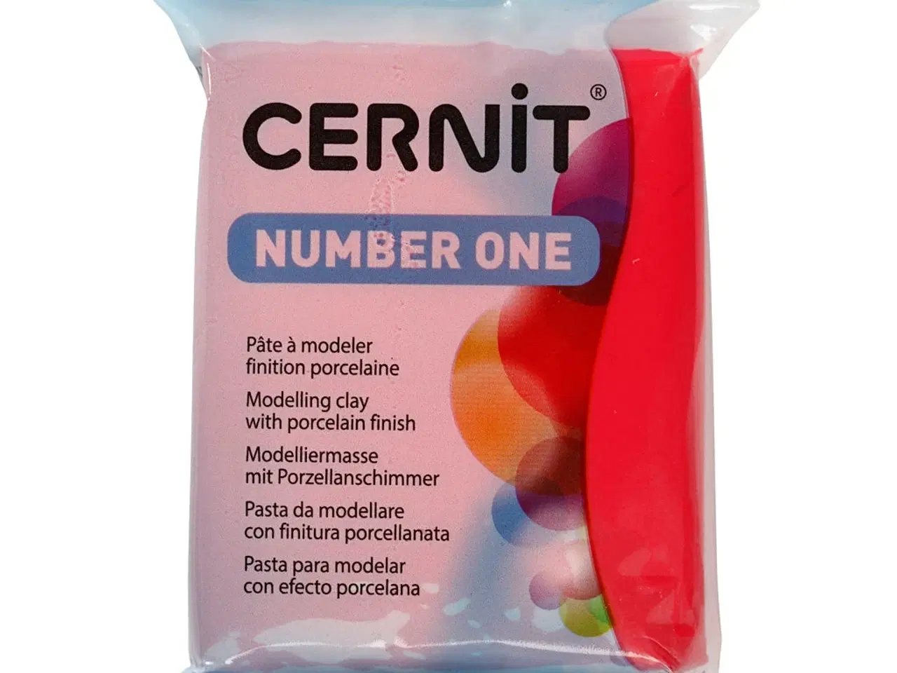Billede 1 - Cernit, red (400), 56g/ 1 pk.