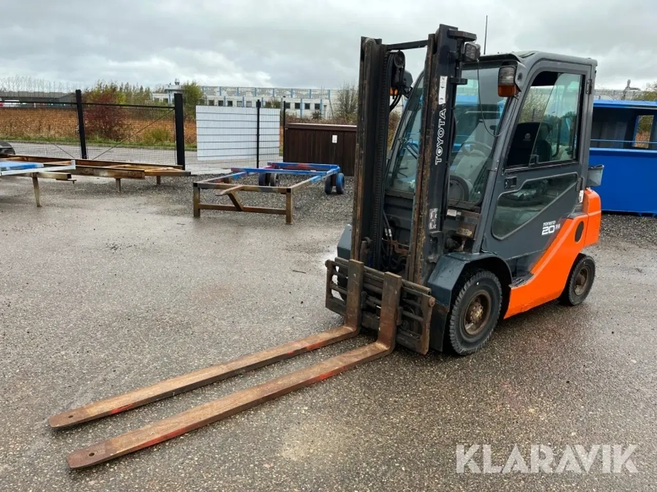 Billede 1 - Gaffeltruck Toyota 02-8FGF20 lange gafler