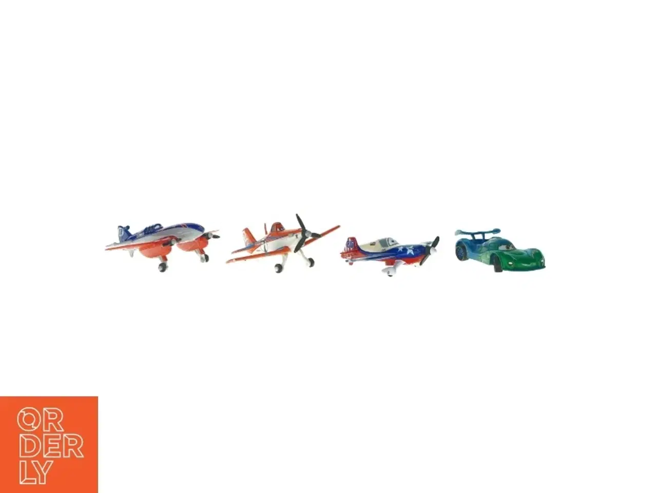 Billede 1 - Legetøj fartøjer fra cars / planes (str. 8 cm)