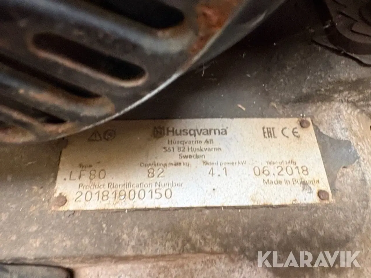 Billede 10 - Pladevibrator Husqvarna LF 80 - 2 styk