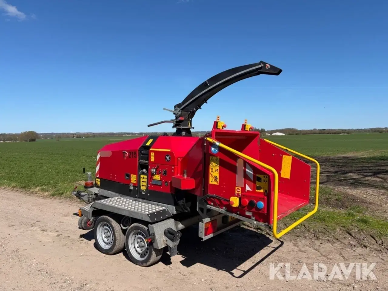 Billede 7 - Flishugger TP 215 trailermonteret