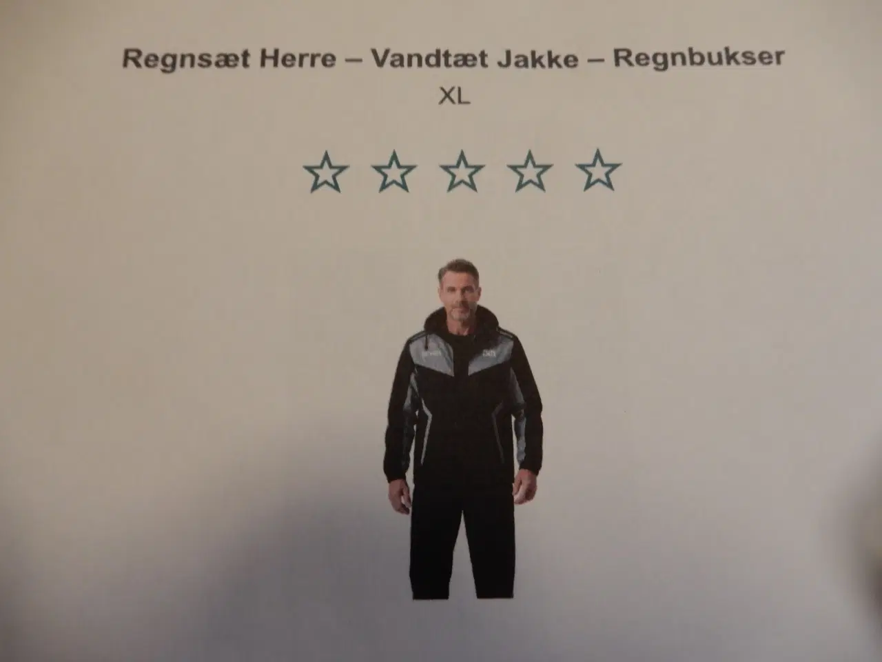 Billede 1 - Nyt sæt Regntøj sælges