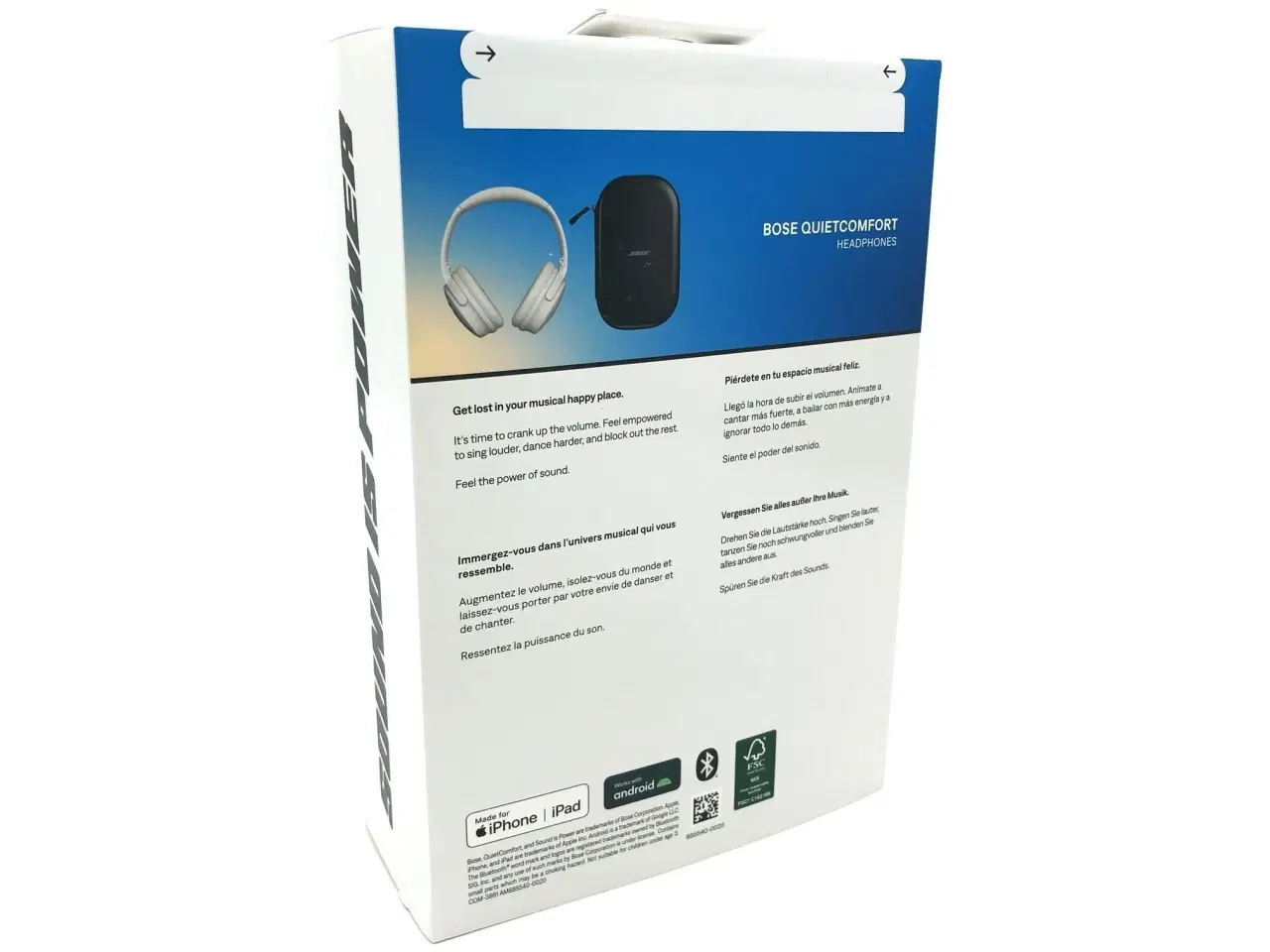 Billede 2 - Trådløse hovedtelefoner Bose QuietComfort – hvid