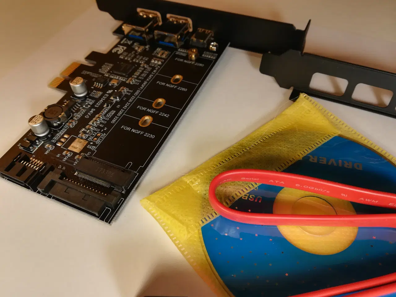 Billede 3 - MZHOU PCI Express kort med USB 3.0 og USB-C