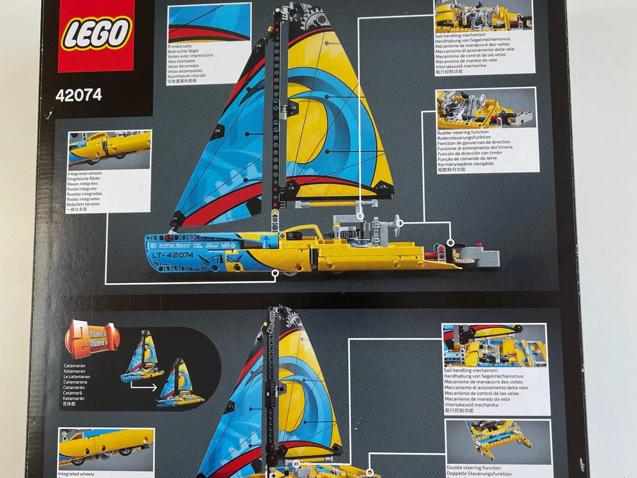 Billede 2 - Lego Technic Racing Yacht 42074