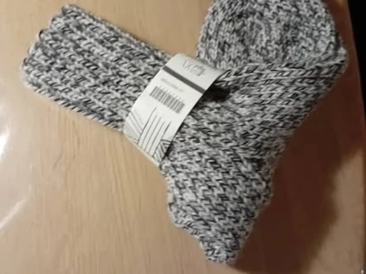 Billede 3 - hjemmestrikkede  ragsokker 