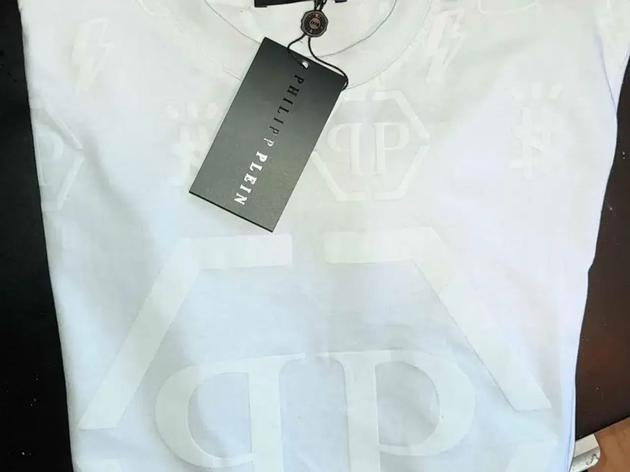 Billede 4 - Phillipp Plein helt ny designer t-shirt hvid str.S