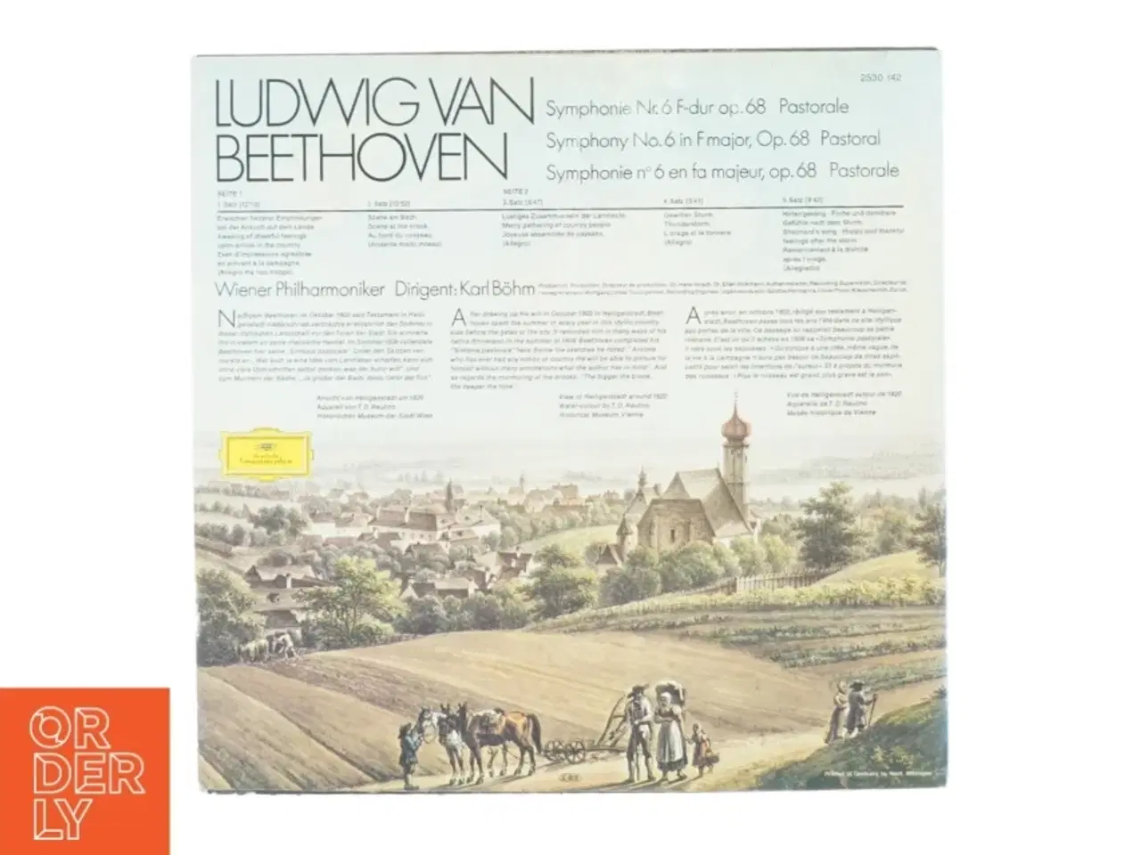 Billede 2 - Ludwig van Bethoven symfonie 6 fra Edison (str. 30 cm)