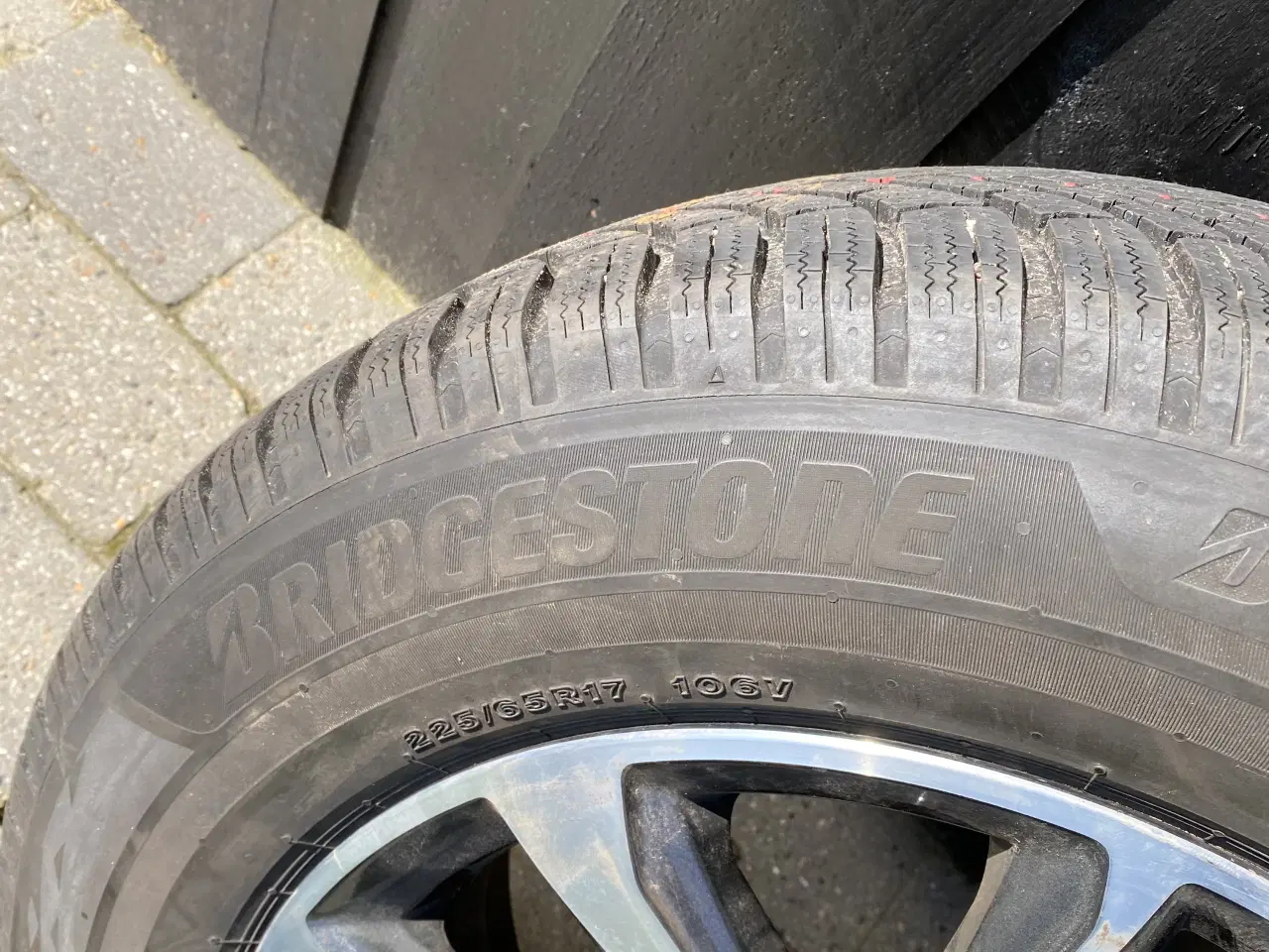 Billede 2 - Komplette vinterhjul på alufælge