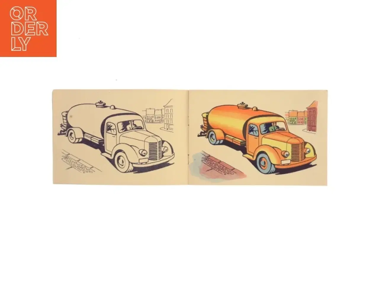 Billede 2 - Vintage Malebog med Biltema