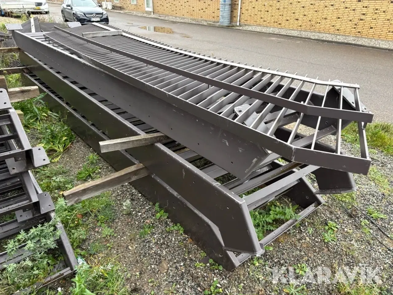 Billede 4 - Galvaniseret trapper inkl gelænder 7 styk