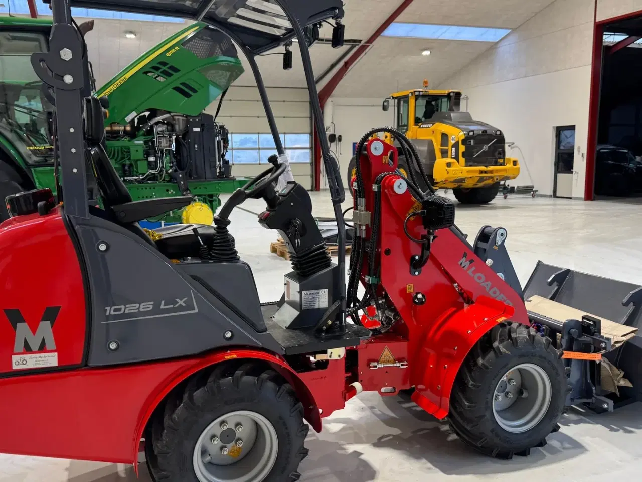 Billede 8 - VM Loader 1026 LX FABRIKSNY MED SKOVL OG PALLEGAFLER!