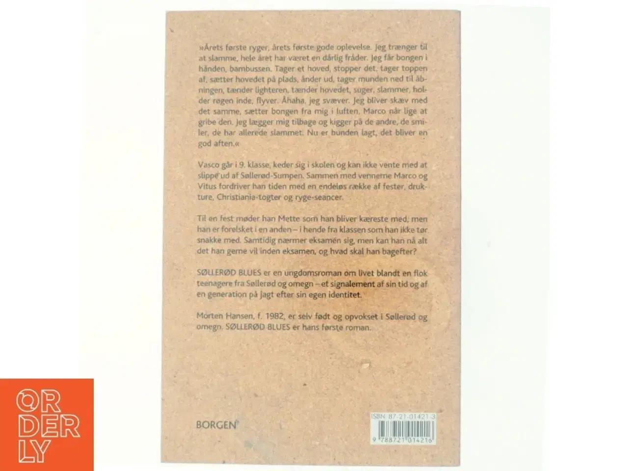 Billede 3 - Søllerød blues : roman af Morten Hansen (f. 1982) (Bog)