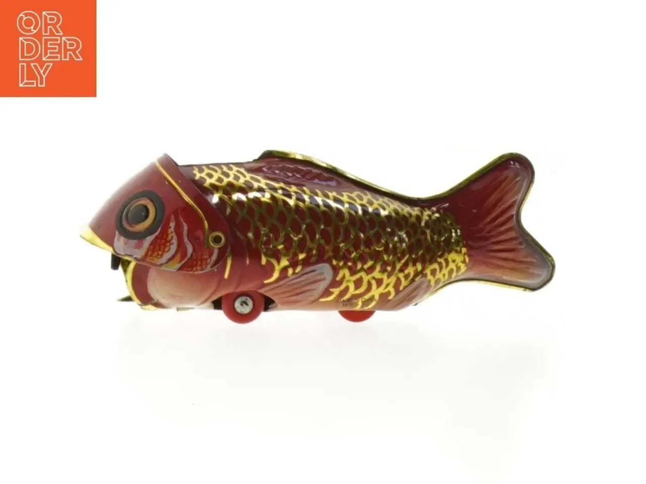 Billede 1 - Mekanisk legetøjsfisk fra MS (str. 16 cm)