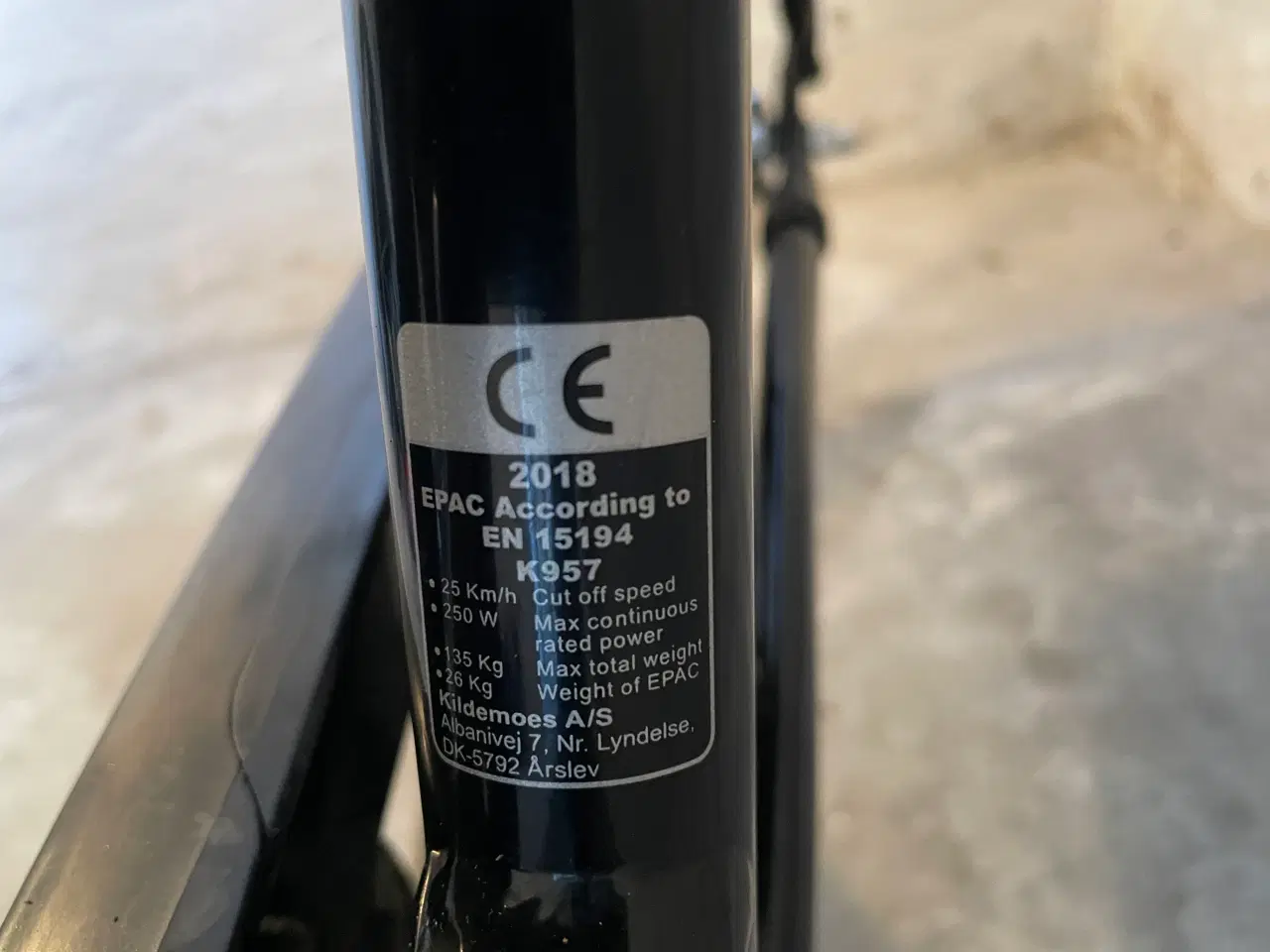 Billede 7 - Kildemoes El cykel  52 cm