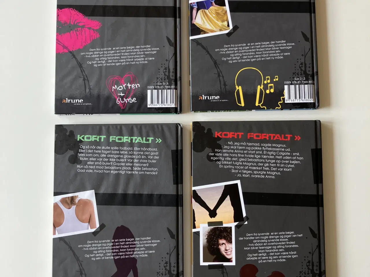 Billede 2 - Dem fra syvende 1-4 (4 bøger). Af Trine Juul Hanse