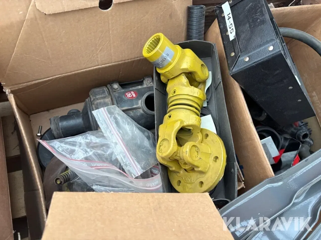 Billede 7 - 9 paller blandet reservedele