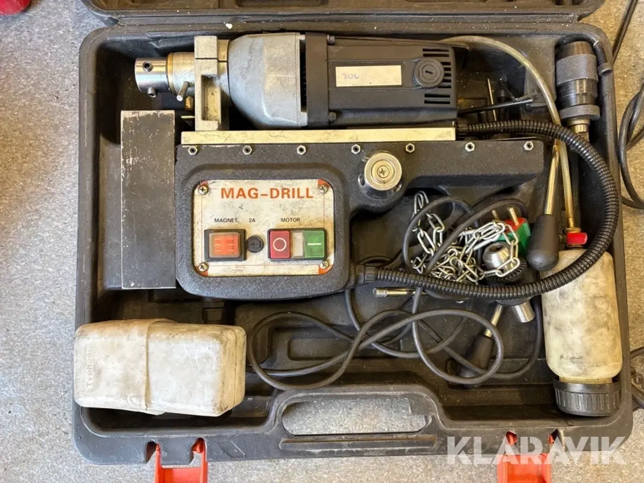 Billede 3 - Håndværktøj Magnetboremaskine med tilbehør og diverse elværktøj