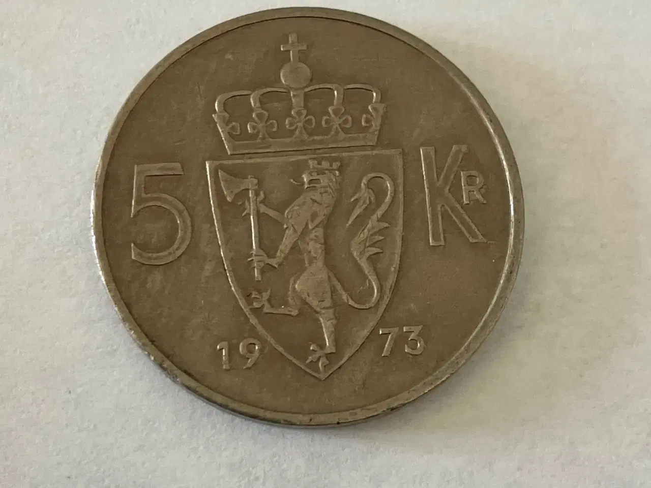 Billede 1 - 5 Kroner Norge 1973