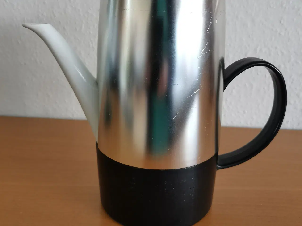 Billede 1 - Retro Melitta kaffekande med stål termo hætte. 