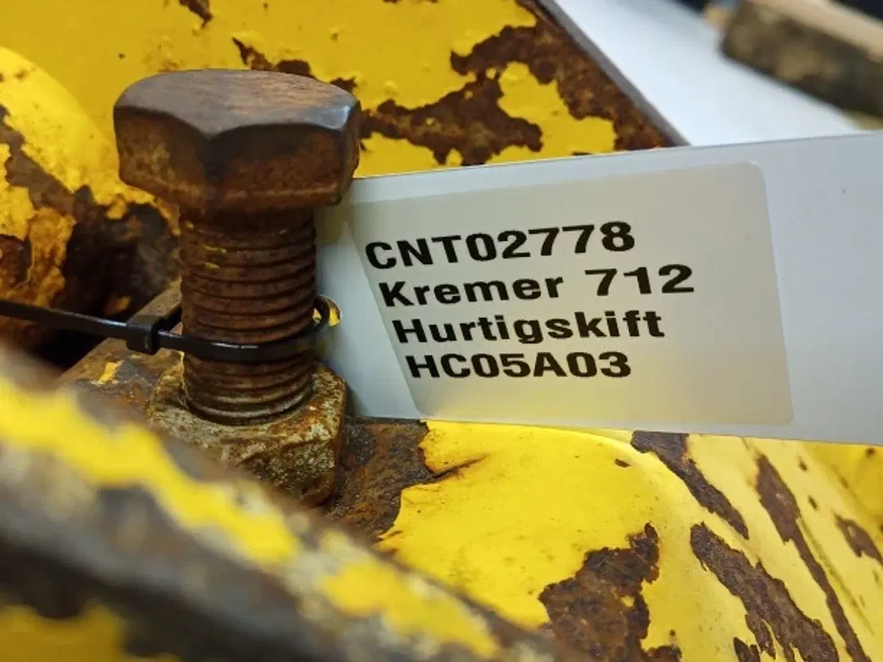 Billede 18 - Kramer 712 Hydraulisk hurtigskifte 1644101863