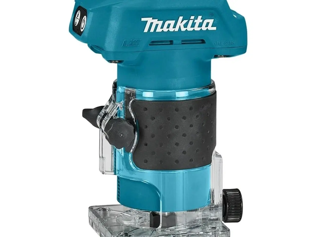 Billede 1 - Overfræser batteridrevet Makita DRT52Z – blå/sort