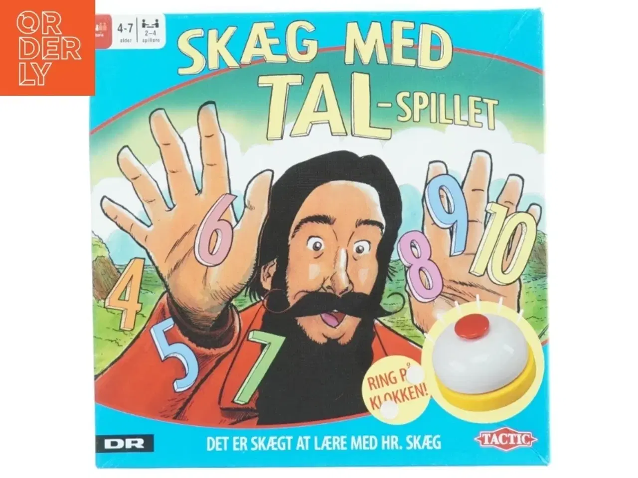 Billede 1 - Skæg med Tal-spillet fra DR med Hr. Skæg