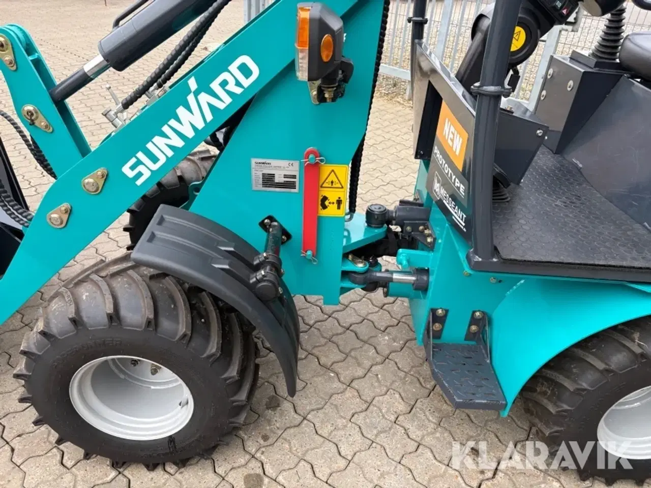 Billede 10 - Minilæsser Sunward SL 06W Yanmar