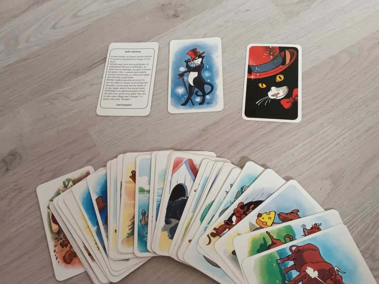 Billede 3 - Sorteper kortspil